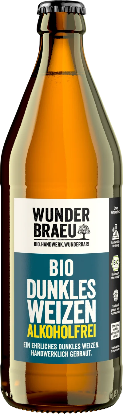 Wunderbraeu Dunkles Weizen Alkoholfrei