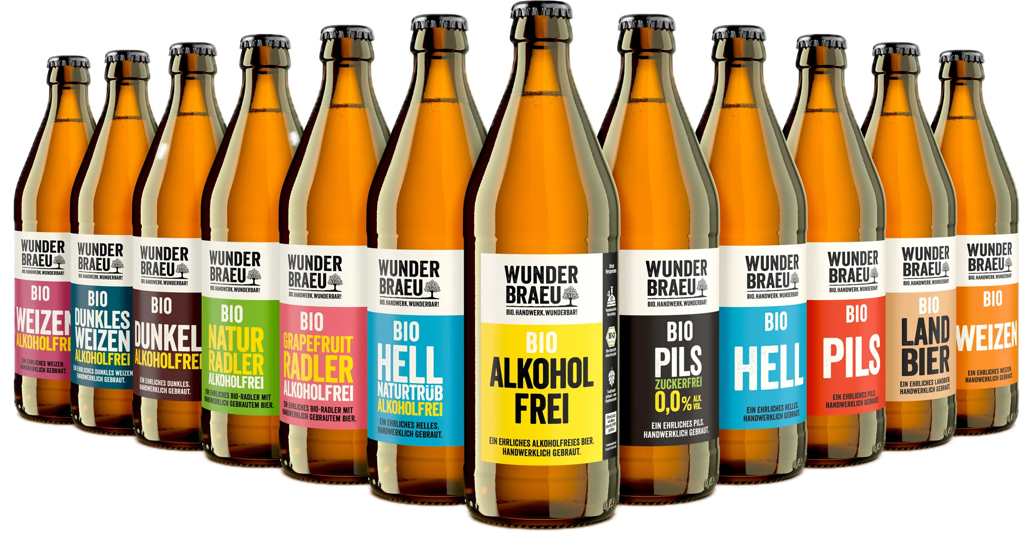Alle Bier-Sorten von Wunderbraeu
