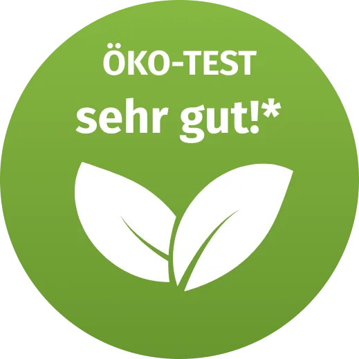 ÖKO-Test Siegel sehr gut